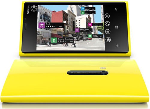 Флагманская жёлтая nokia lumia 920